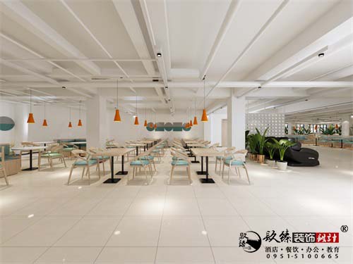 中宁农贸市场二层餐厅设计方案鉴赏|中宁餐厅设计装修公司推荐