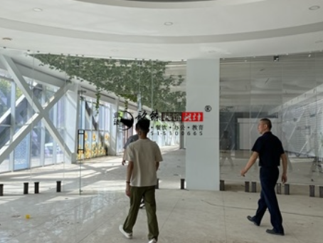 中宁装修公司|中宁众一汽车展厅设计装修项目消防设计勘察