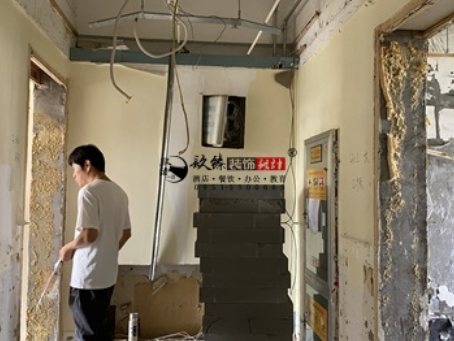 中宁装修公司推荐|中宁望樾办公室改造设计装修现场勘察