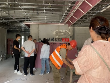 中宁装修公司推荐|中宁幼儿园装修设计项目前期施工交底