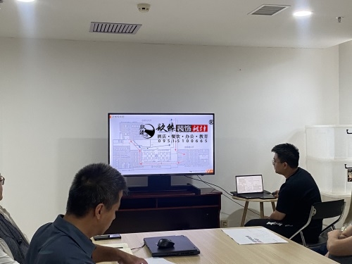 中宁办公楼装修设计项目|镹臻设计