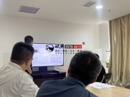 中宁工装公司推荐|中宁凯甜办公楼装修设计方案沟通