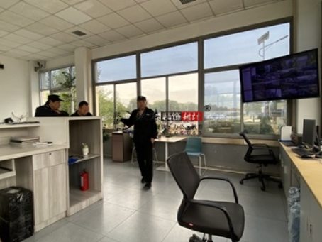 中宁工装公司|中宁厂区办公室改造设计现场量尺