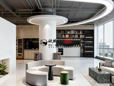 中宁工装公司|中宁高智办公室设计装修效果图鉴赏