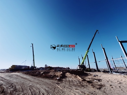 中宁办公楼展厅装修设计项目|镹臻设计