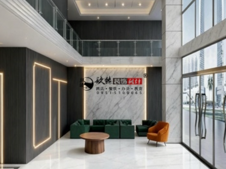 中宁装修公司|中宁创想办公楼装修设计效果方案鉴赏