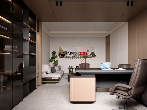 中宁办公室装修设计项目|镹臻设计