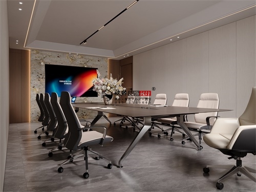 中宁办公室装修设计项目|镹臻设计