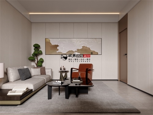 中宁办公室装修设计项目|镹臻设计