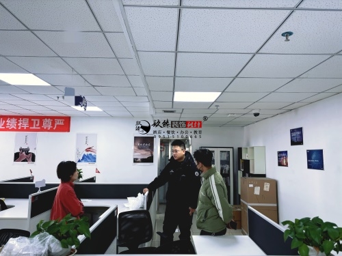 中宁办公室装修设计项目|镹臻设计