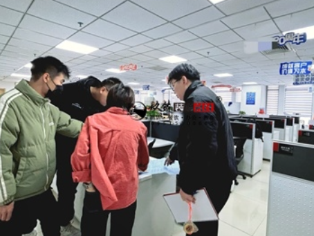 中宁装修公司推荐|中宁盈和900平米办公室改造设计装修项目