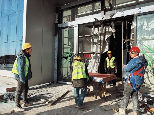 中宁办公楼展厅装修设计项目|镹臻设计