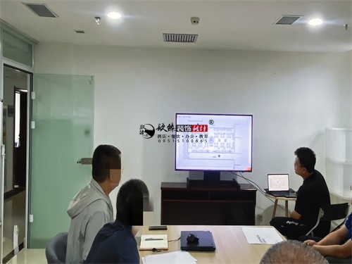 中宁办公楼改造装修设计项目|镹臻设计